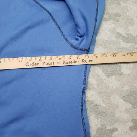 Nike Sweatshirt Womens XL Blue Therma Fit Pockets Hooded Long Sleeve - Picture 12 of 13